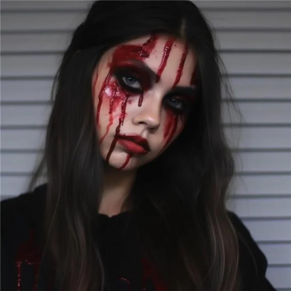 Halloween Dripping Fake Blood Realistic Blood Drops Body Paint Washable‎ Blood